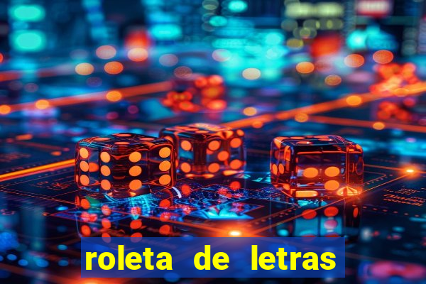 roleta de letras stop online